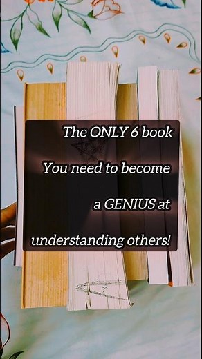 TOP 6 Books to Master Human Psychology #bookshorts