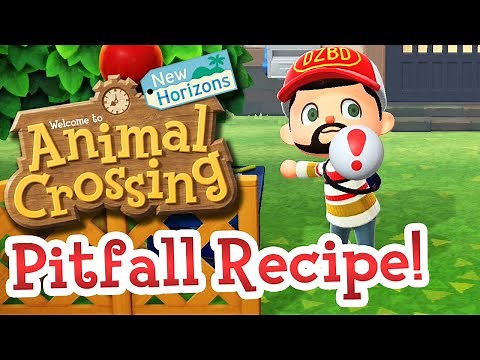 How To EASILY Get the Pitfall Seed Recipe - ACNH [TUTORIAL]
