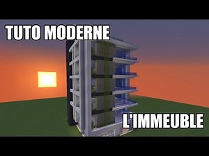 Minecraft - Modern City Tutorial #07 - The Building 2/2
