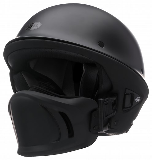 Bell Rogue Matte Black Half Helmet at J&P Cycles