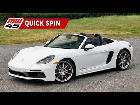 2025 Porsche 718 Boxster GTS | MotorWeek Quick Spin