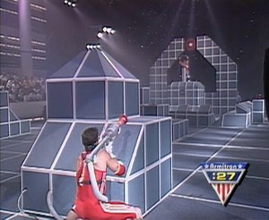 A great demonstration of speed, accuracy, and strength! #AmericanGladiators #GladiatorsTVShow Own The Series: https://itunes.apple.com/ca/tv-season/american-gladiators-season-1/id270388467 | American Gladiators