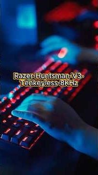 The New Razer Keyboard Has Arrived For The Most Competitive Gamers!