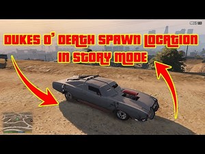 GTA 5 - Duke O'Death Spawn Location in Story Mode |XBOX, PC, PS4, PS5|