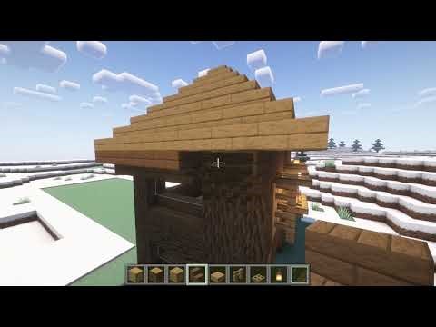 The PERFECT Simple Starter Base in Minecraft Easy & Aesthetic!