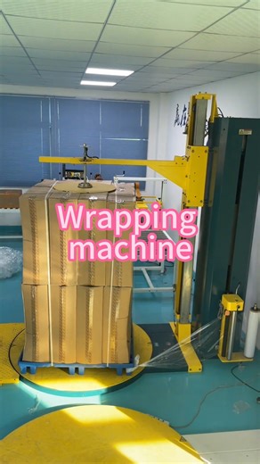 Micheal Pack-machine Factory on Instagram: "The stretch wrapping machine ensures tight and stable pallet wrapping with consistent film tension. Automatic operation improves packing efficiency and reduces labor costs. If you need it, please contact me.😄 #StretchWrappingMachine #PalletWrapping #PackagingMachinery #LogisticsEquipment #WarehouseAutomation"