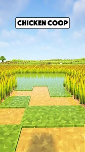 Minecraft Chicken Coop 🐣 #reels #shorts #tiktok #minecraft #minecraftbuilding #minecrafttutorial | Itsciken