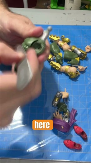 #customactionfigures #wip #shredder #tmnt