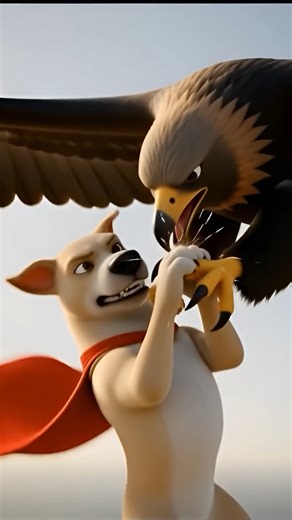 Superdog Vs Eagle #cartoonforkids #viralvideo #superdog