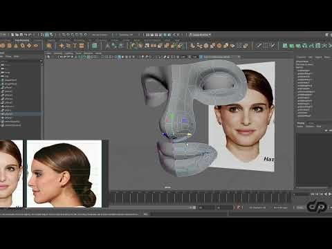 Maya Tutorial | Face Modelling | Nose lips and Eye Modelling Easy Process | 03