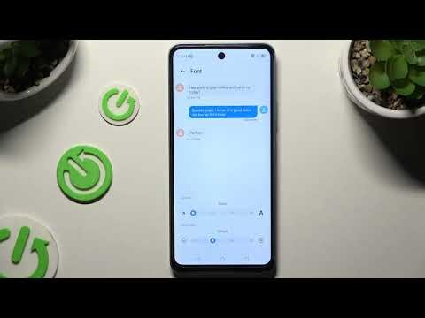 Comment changer la taille de la police sur ZTE Blade A75 5G