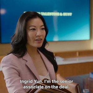 Ingrid Yun is the girl she thinks she is 🔥🔥🔥 🎥 Partner Track | Netflix