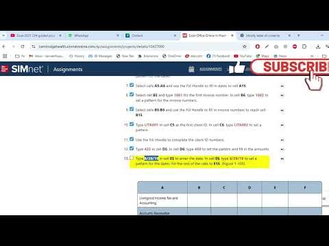 Excel 2021 In Practice Ch 1 Guided Project 1-6