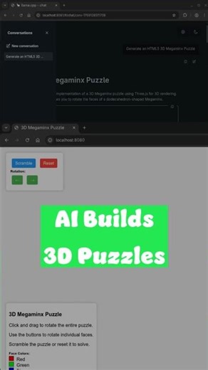 Build a 3D Megaminx with Local AI