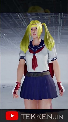 Lili as SAILOR MOON customization - TEKKEN 8 X SAILOR MOON