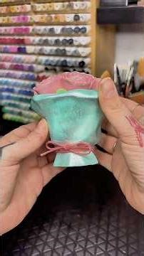 Handmade Rose Bouquet Trinket Box