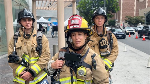 At 1,005 feet, the US Bank Tower is home to the tallest stairwell west of the Mississippi. For the 32nd Year, YMCA of Metropolitan Los Angeles hosted the YMCA Stair Climb for Los Angeles "Climb for Community". Over 4,000 participants race or walk up 1,664 steps (75 stories) and many are first responders from the Los Angeles area - to include Your LAFD. This challenging event raises money to support the Center for Community Well-Being at the Ketchum-Downtown YMCA. We're proud to be there every ye