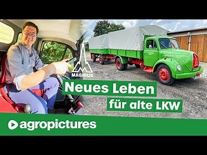 New life for old trucks | Hans Thannbichler and his Magirus Deutz trucks in action