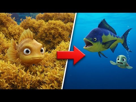 Octonauts & The Invisible Fish?! 🐟 Rescue the Baby Turtle from the Hungry Mahi-Mahi! 🐢|Full Episode