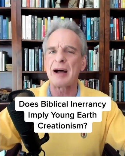 Does Biblical Inerrancy Imply Young Earth Creationism? #Shorts