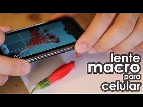 Homemade macro lens for cell phones using water! Incredible!