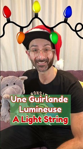 Fast French #11 / Les Fêtes / Holiday Vocabulary / Noël / For Kids & Beginners #Shorts