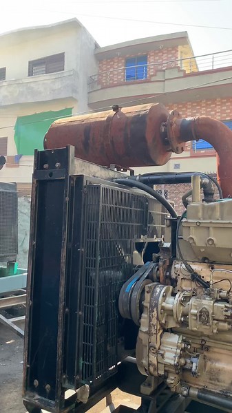 280 KW Cummins Diesel Generator Starting Sound