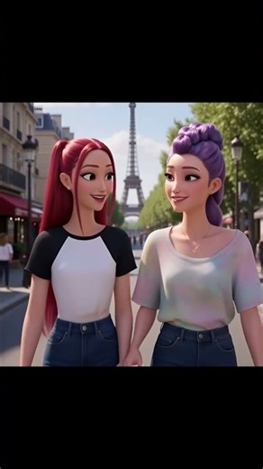 She caught her mid-fall and they became inseparable #trending #friendship