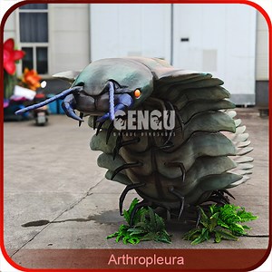 [Hot Item] Big Size Centipede Insect Animatronic Model Scary Giant Arthropleura 3D Insect Model Factory