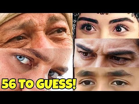 Guess The Kuruluş Osman Characters From Their Eyes | New Quiz | 56 To Guess Correctly