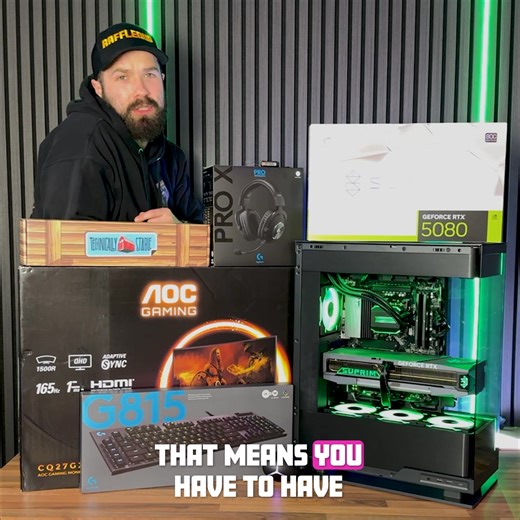 8.1K views · 442 reactions | What’s better than winning an RTX5080 PC...