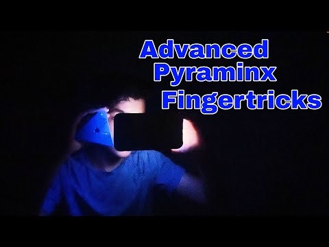 How to Fingertrick Pyraminx Like a Pro (read description)