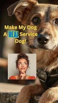 Make My Dog A Real Service Dog