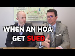 When HOAs Get Sued