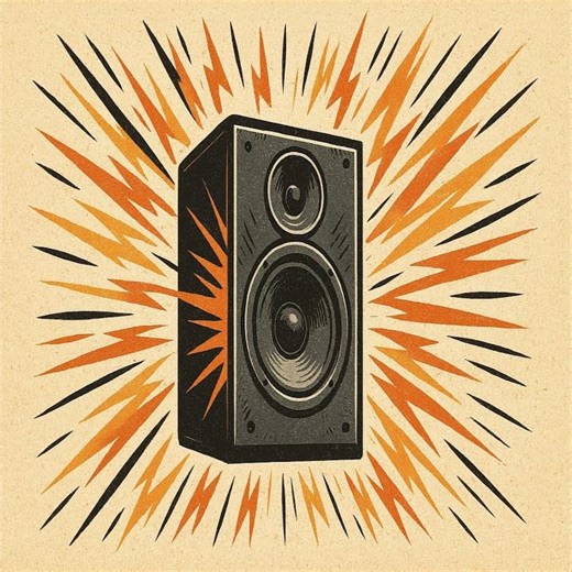 a very loud song if you want to torture your ears