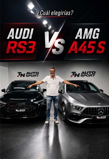 Audi RS3 o AMG A45 S? 🎙️🏎️ #podcast #audirs3 #mercedesamga45S #AMG #fyp