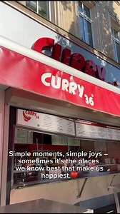 1.1K views · 99 reactions | Sometimes it’s the places we know best that make us happiest. ♥️ #curry36 #somewhereweknow #happy #comfortfood #currywurst #berlin #kreuzberg | Curry 36 | Facebook