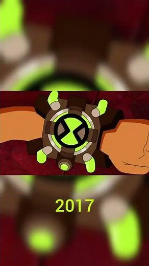 Evolution of Omnitrix (2016-2020/2021) (Reboot) #shorts #evolution