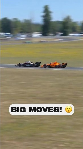 Oh, he's here to RACE! 😤 #indycar #racing