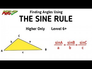 Sine Rule & Finding Angles GCSE Maths Revision