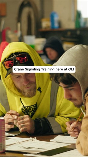 A quick look at the crane signaling training we hosted here at OLI! 🙌 Big thanks to everyone who joined us — including the other tree companies that came out. We love creating opportunities for people to learn, grow, and work safer together. 🌳💪 #treeservice #TreeCutting #cranesignals #craneoperator #arborist | OLI Outdoor Services Inc