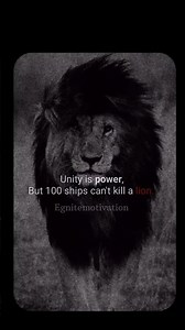 Unity is power but not everytime. #shorts #lion #unity