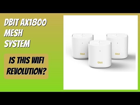 REVIEW (2025): DBIT AX1800 Mesh System. Features