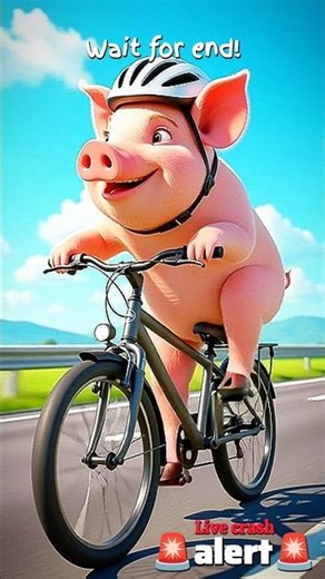 😢 Heartbreaking! Pig Accident on Highway – Piglets Crying 😭 #EmotionalAnimals