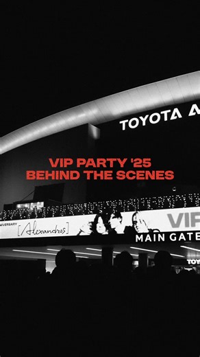 15th Anniversary VIP PARTY ‘25 behind the scenes #Alexandros #VIPPARTY25