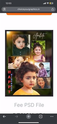 #free #psd #file #customised #trending #collage #collagedesign #FreeCollageFrame #photoframe
