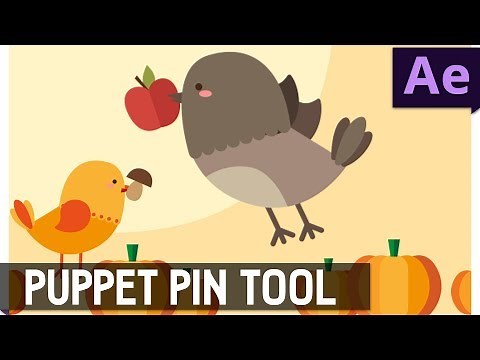 Tutorial 19: Puppet Pin Tool in After Effect ✔