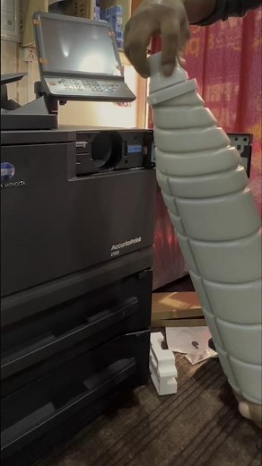 Toner install in Konica Minolta AccurioPrint 2100 smooth setup & print ready! #TN016 #PrintTech