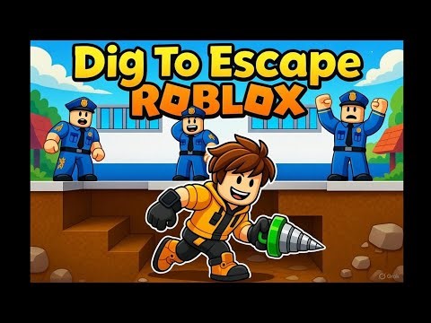 I Dug a SECRET Tunnel to Escape Prison in Roblox… Cops Had NO IDEA!