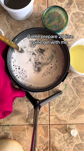 How to Prepare 20 Liters of Pine Gel